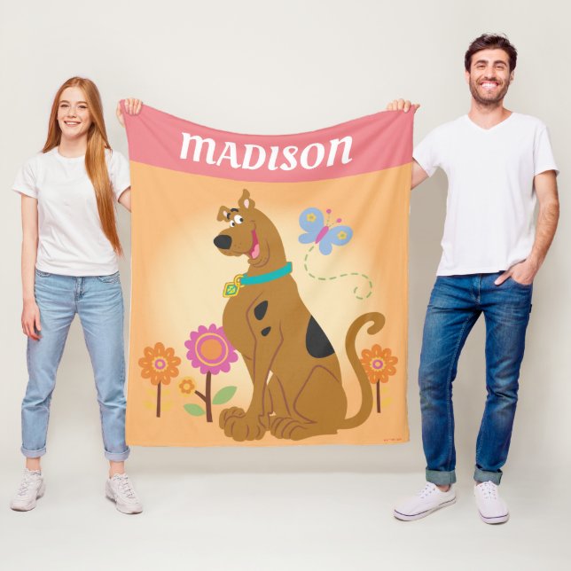 Cobertor De Velo Scooby Doo Após Borboleta (In Situ)