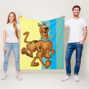 Cobertor De Velo Scooby-Doo Happy Walk