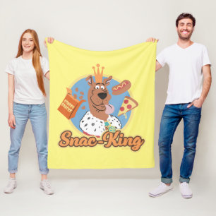 Cobertor De Velo Scooby-Doo Snac-King