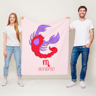 Cobertor De Velo Scorpio Fleece