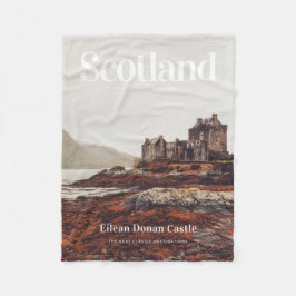 Cobertor De Velo Scotland, Eilean Donan Castle, Scotland Poster