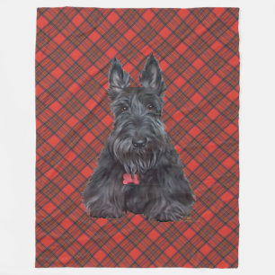 Cobertor De Velo Scottie em Tartan