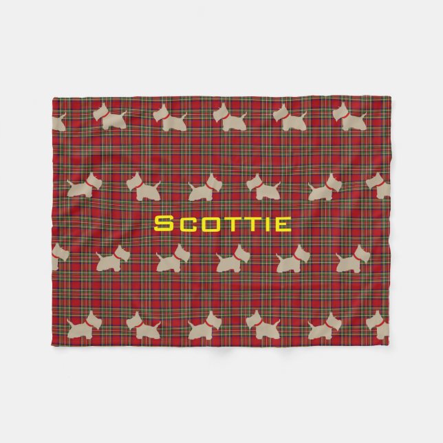 Cobertor De Velo Scottie nenhuns 8 Wheaten (Frente (Horizontal))