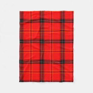 Cobertor De Velo Scottish Red Tartan
