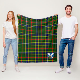 Cobertor De Velo Scotts Bisset Pattern Tartan Xadrez