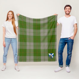 Cobertor De Velo Scotts Cunningham Dress Green Dancers Tartan Xadre