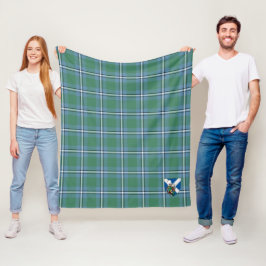 Cobertor De Velo Scotts Irvine Tartan Xadrez
