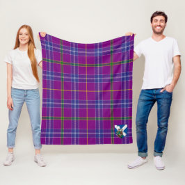Cobertor De Velo Scotts Jackson Tartan Xadrez