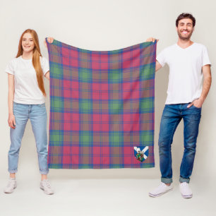 Cobertor De Velo Scotts Lindsay Ancient Tartan Xadrez