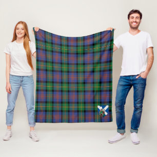 Cobertor De Velo Scotts Logan Ancient Tartan Xadrez