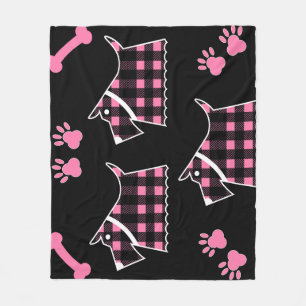 Cobertor De Velo Scotty Terrier Dogs Cute Engraçado Terriers Breeds