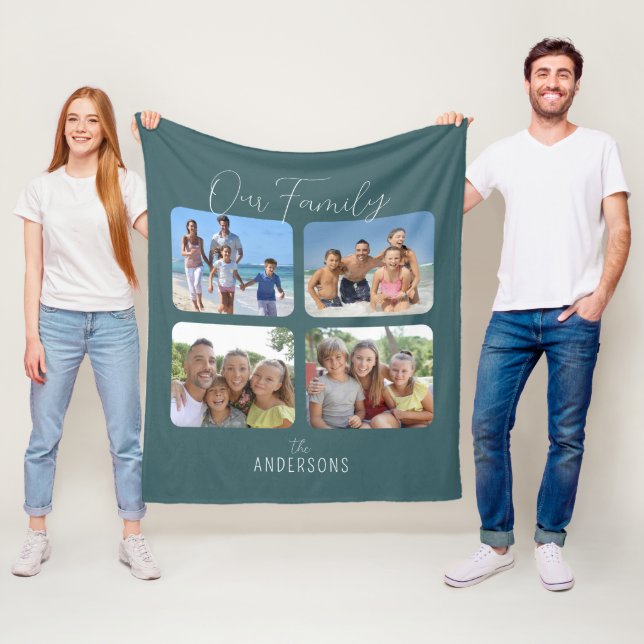 Cobertor De Velo Script de Colagem de Fotos da Família (In Situ)