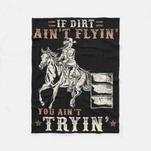 Cobertor De Velo Se o Dirt não voar, não tentará...