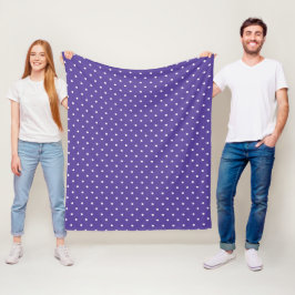 Cobertor De Velo Seamless  medium purple polka dot pattern