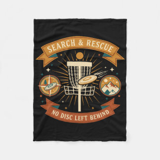 Cobertor De Velo Search And Rescue No Disc Left Behind Disc Golf Fl