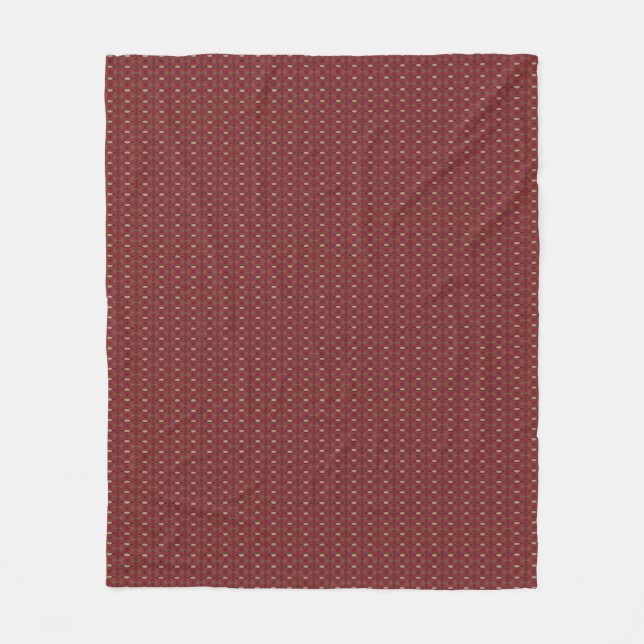 Cobertor De Velo Seattle Pattern Fleece Blanket (Frente)