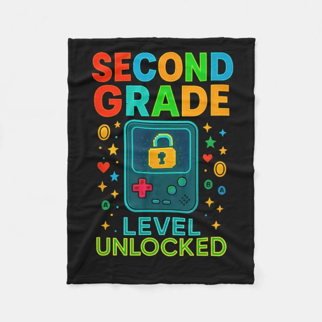 Cobertor De Velo Second Grade Level Unlocked Gamer Ck To School Con (Frente)