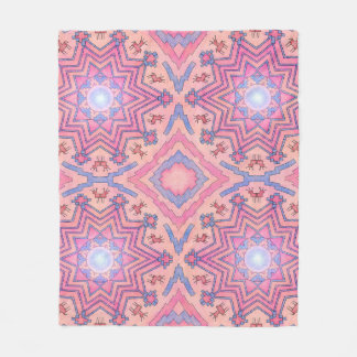 Cobertor De Velo Seelenkreis – Folklore Mandala der inneren Ruhe