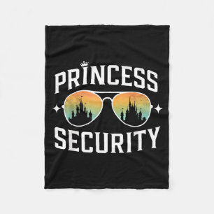 Cobertor De Velo Segurança de princesa aniversário pai irmão castel