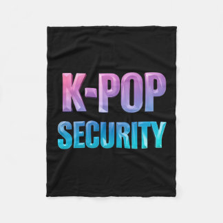 Cobertor De Velo Segurança do K-Pop Concerto de Música Pop Coreana