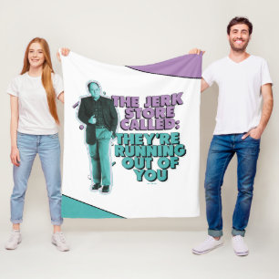 Cobertor De Velo Seinfeld George Costanza "The Jerk Store Called"