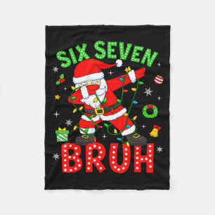 Cobertor De Velo Seis Sete 67 Geração Z Alpha Meme Bruh Natal Dabbi