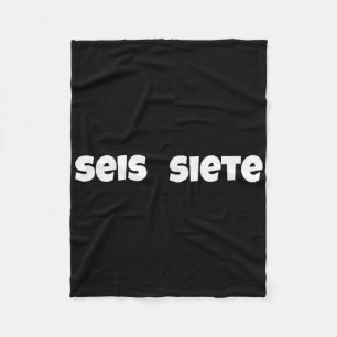 Cobertor De Velo Seis Sete 67 Seis Sete Meme Gíria Gen Alpha Espanh