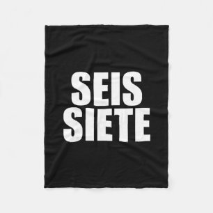 Cobertor De Velo Seis Sete Espanhol