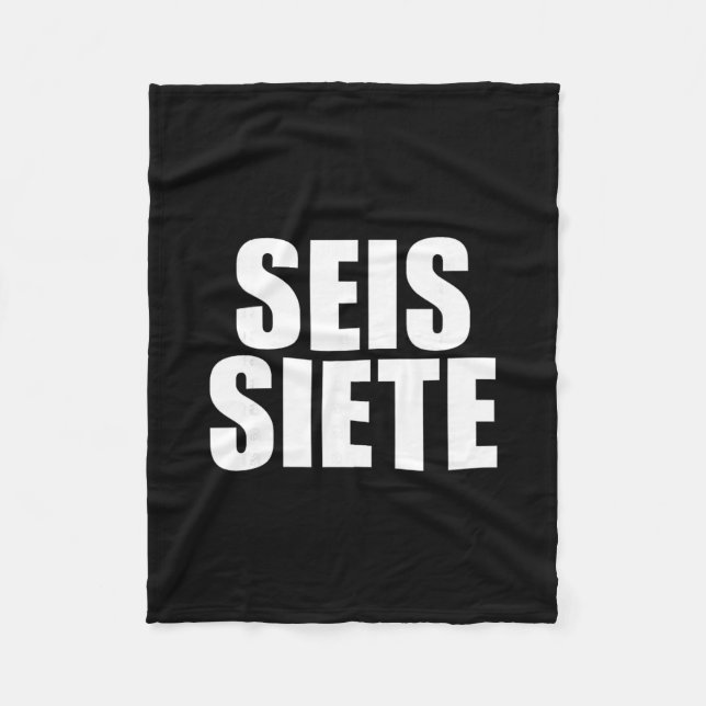 Cobertor De Velo Seis Sete Espanhol  (Frente)