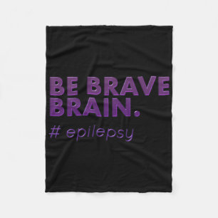 Cobertor De Velo Seja Corajosa, Epilepsia Sensibilidade Dia Doença