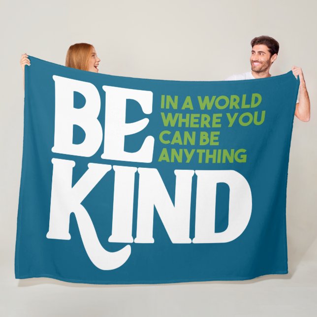 Cobertor De Velo Seja gentil (In Situ)