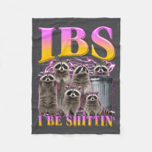 Cobertor De Velo Seja Gráfico Ibs Mapache Meme Bootleg Humor