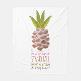 Cobertor De Velo Seja um abacaxi