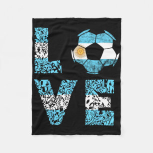 Cobertor De Velo Seleção Argentina de Futebol Argentina Amor Ll Arg