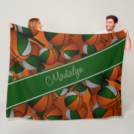 Cobertor De Velo seleção de cinza verde das garotas colore padrão d