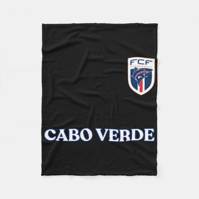 Cobertor De Velo Seleção de Futebol de Cabo Verde  (Frente)