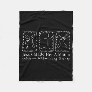 Cobertor De Velo Selo Coquete Laço Cristã Mamãe Religiosa Mãe Fé