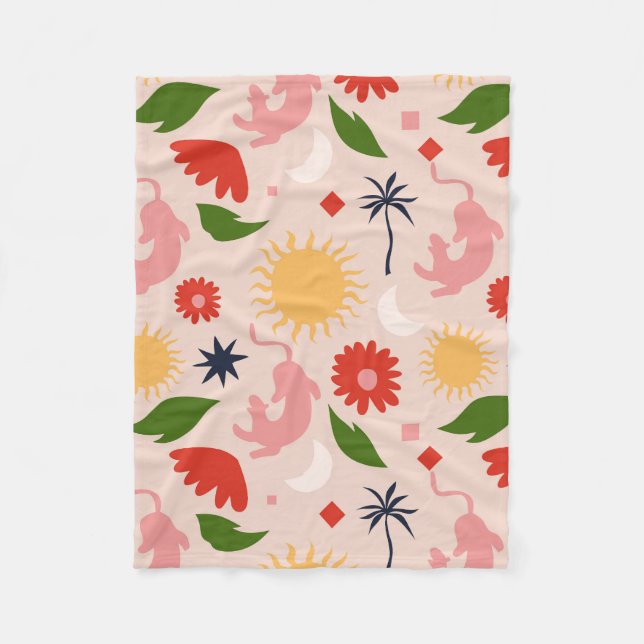 Cobertor De Velo Selva Celestial (Frente)