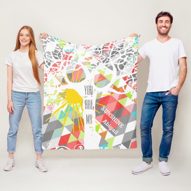 Cobertor De Velo Selvagem e Livre Você É Meu Sol (In Situ)