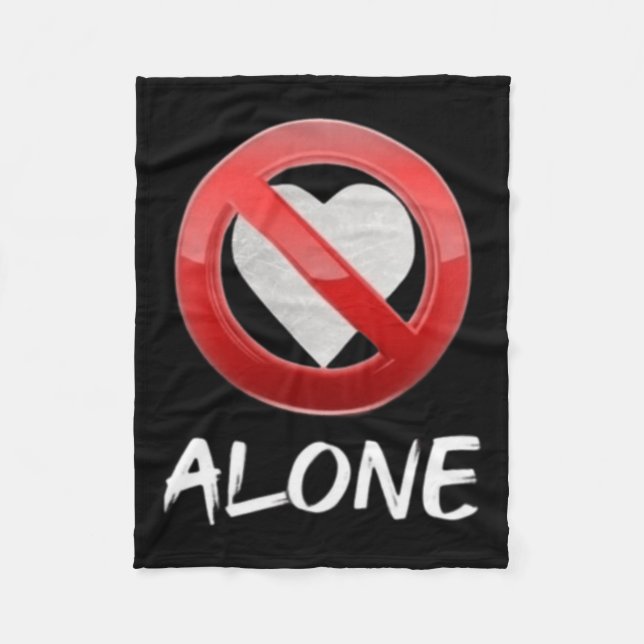 Cobertor De Velo Sem amor (Frente)