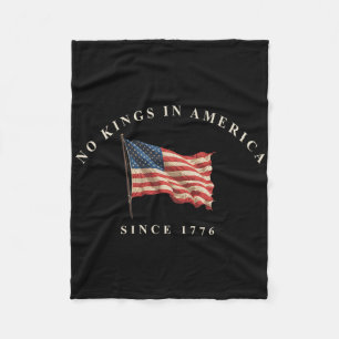 Cobertor De Velo Sem Reis Na América Desde 1776, Bandeira Americana
