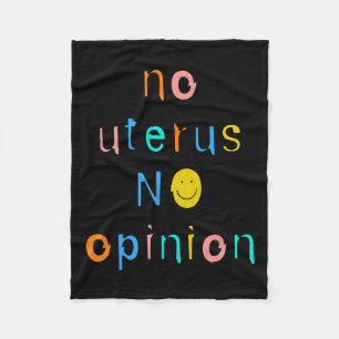 Cobertor De Velo Sem útero Nenhuma opinião Feminista Direito