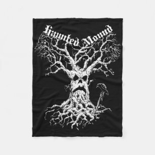 Cobertor De Velo Sematário Merch. Design A Árvore Fantasma. Monte A