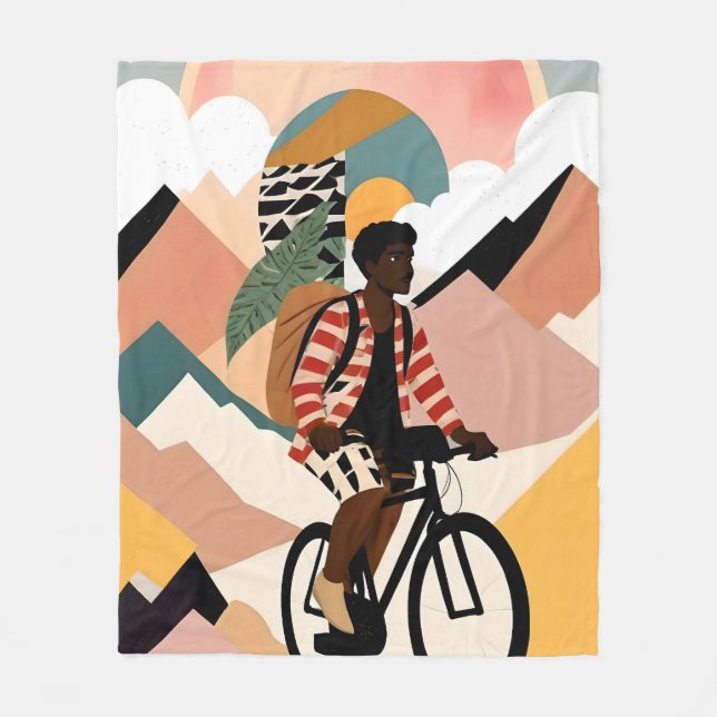 Cobertor De Velo Sempre um Viajante (Frente)