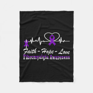 Cobertor De Velo Sensibilização Coração Cristã