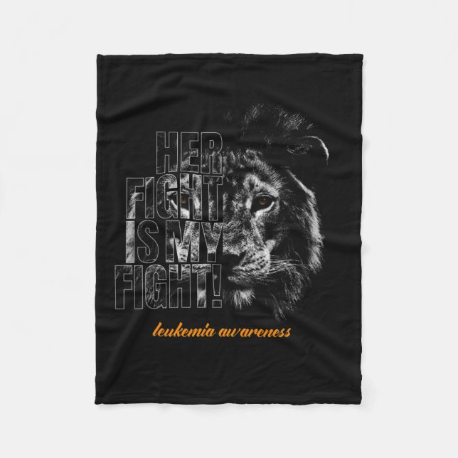 Cobertor De Velo Sensibilização Leucemia Consciencialização Mês Gue (Frente)