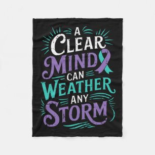 Cobertor De Velo Sensibilização Mental Fita Suicídio Prevenir