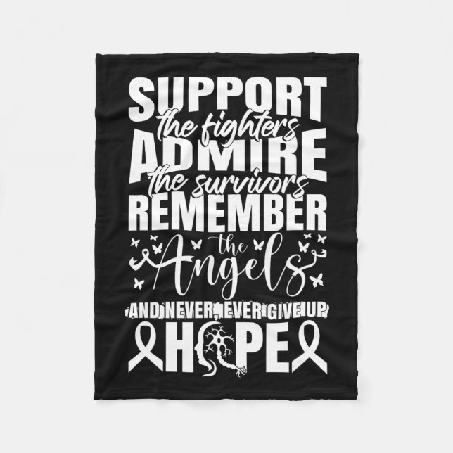 Cobertor De Velo Sensibilização Para A Esclerose A Sra. Warrior Sup (Frente)