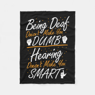 Cobertor De Velo Sensibilização para a linguagem gestual - Orgulho 