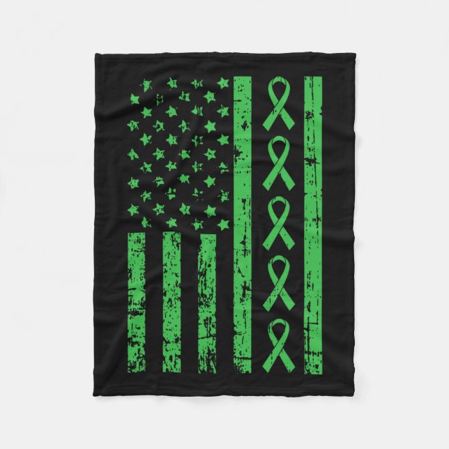 Cobertor De Velo Sensibilização para a Sobrevivência dos Rins (Frente)